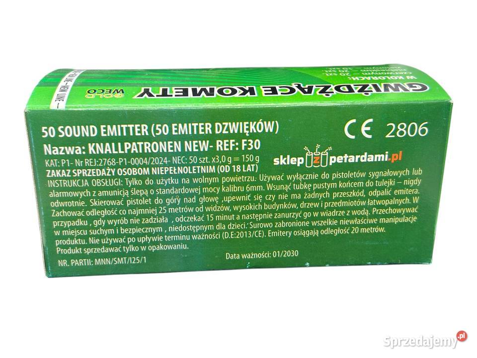 RACE PISTOLETOWE GWIŻDŻĄCE KOMETY KOLOROWE Poznań