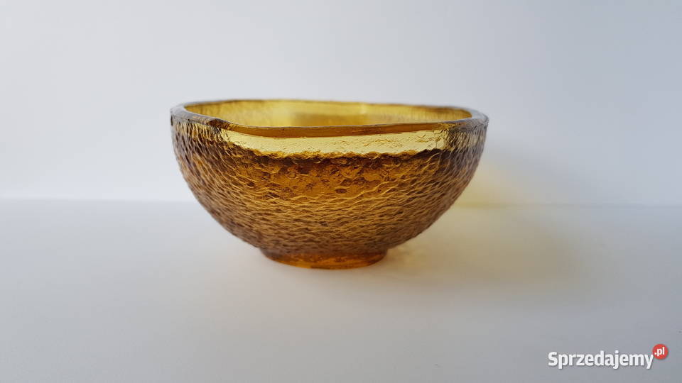 Gondola Sahara Ząbkowice kolorowe szkło PRL Porcelana i szkło Dąbrowa Górnicza sprzedam