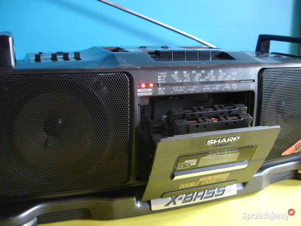 Radiomagnetofon SHARP WQT360H Elektronika Zielona Góra