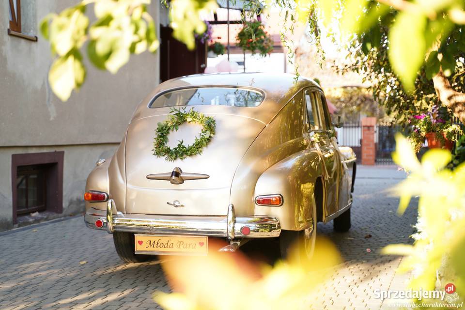 Auto na Ślub z Charakterem Warszawa M20 z 1958
