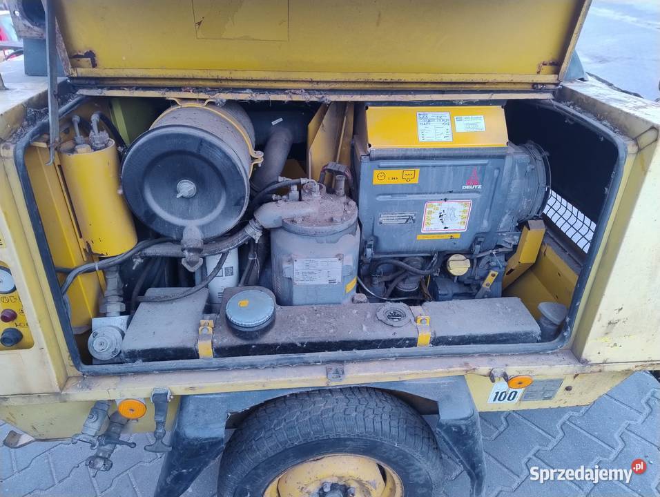 kompresor srubowy altas copco xas55 wielkopolskie Grabów nad Prosną