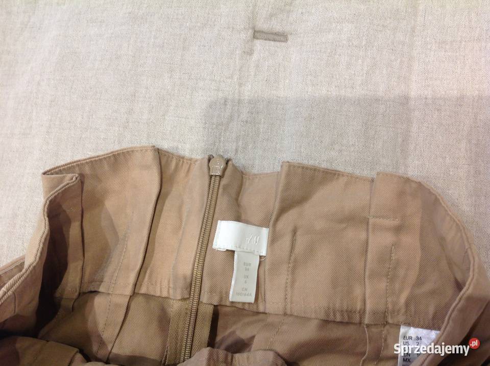 Mini Spódnica Damska HM r XS Jedwab sztuczny Nowa Sól