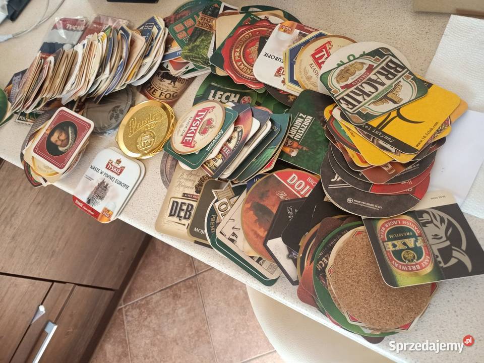 Kilkaset podstawek do piwa Rzeszów sprzedam