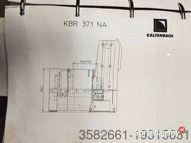 PIŁA TAŚMOWA Kaltenbach KBR 371 NAABG łódzkie Radomsko