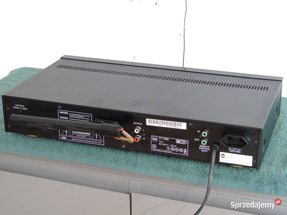 Tuner radiowy Dual CT7065 sprawny i ładny podkarpackie