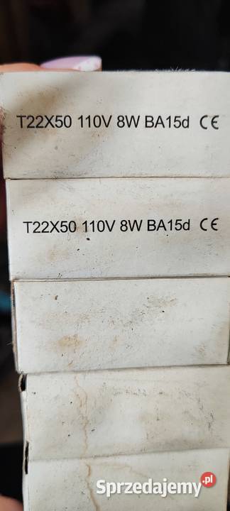 Żarówki kolejowe różne nowe Pozostałe Koło