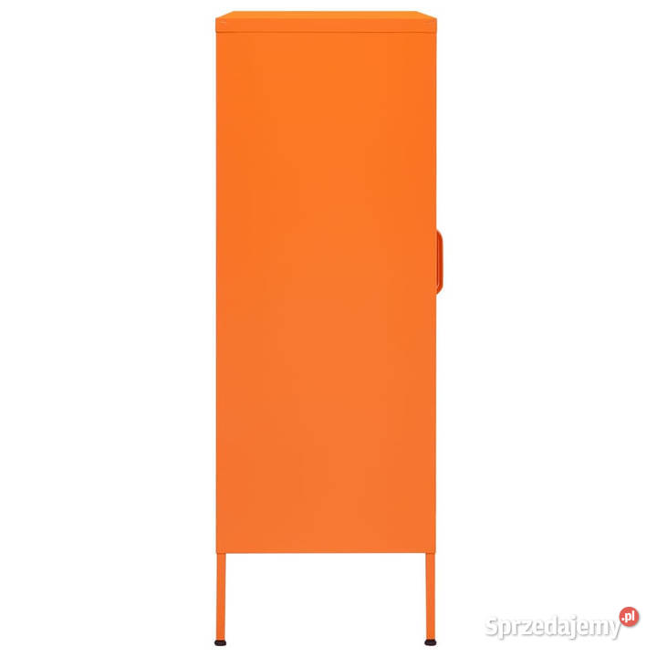 Szafka pomarańczowa 80x35x1015 stalowa WM336174 Warszawa