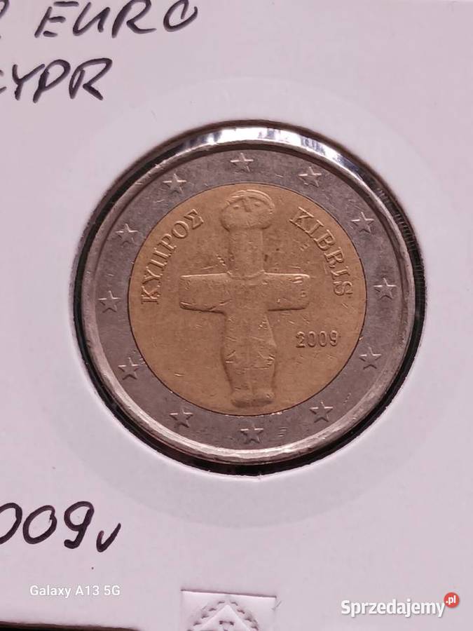 2 Euro Cypr 2009 r Konin sprzedam