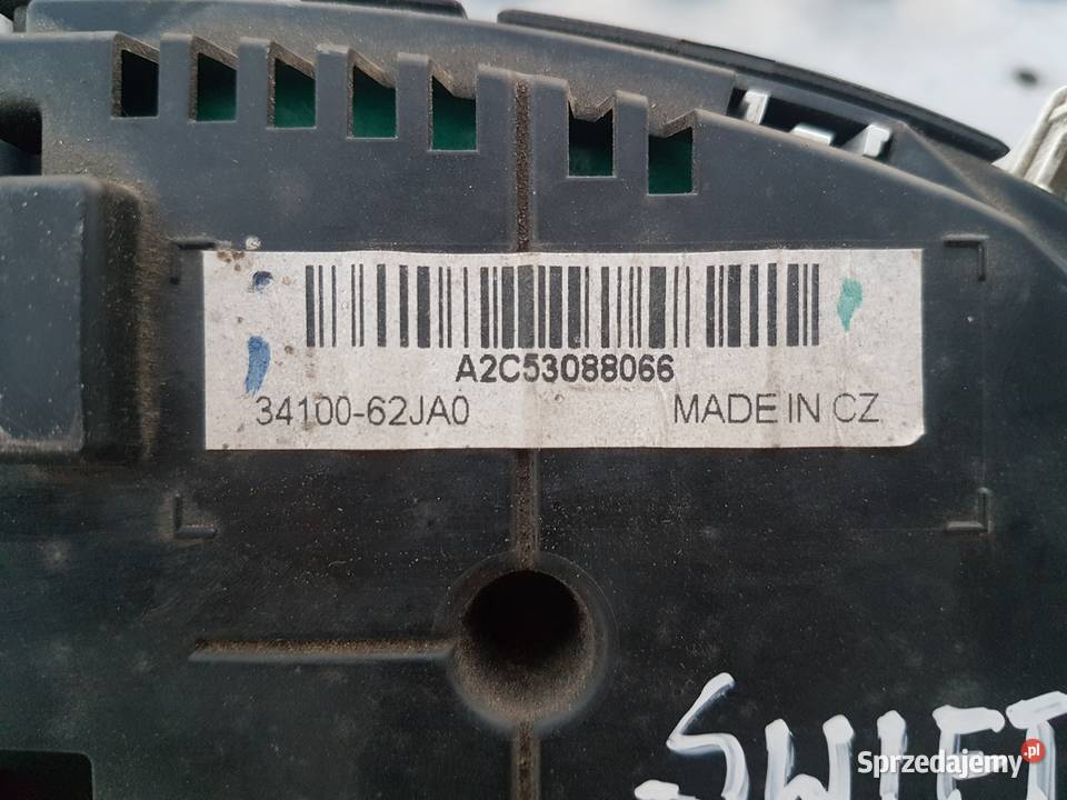SUZUKI SWIFT 13 2007 LICZNIK ZEGAR