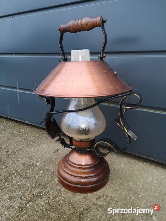 Stara lampa Antyk Aleksandrów Łódzki