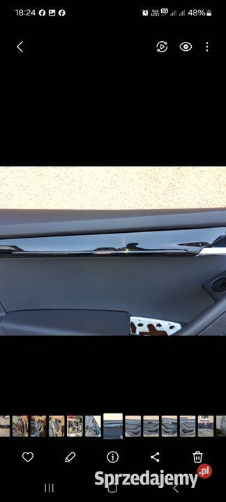 Boczki ambientie skoda octavia 3 sedan dolnośląskie