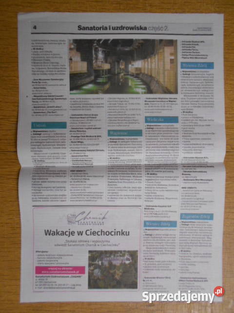 Sanatoria i uzdrowiska cz III Gazeta Wyborcza miękka Parczew sprzedam