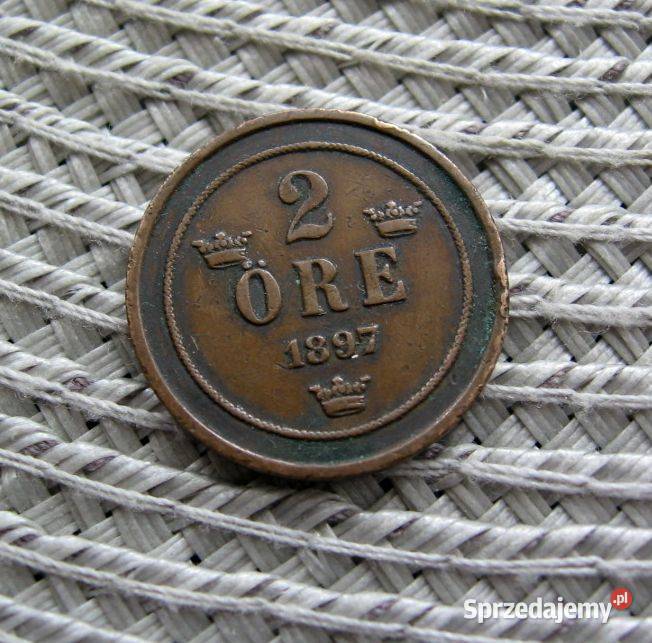 Szwecja 2 Ore 1897r Kalisz