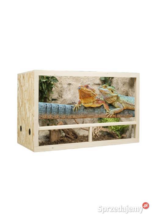 Terrarium z płyty OSB 120x80x80 Pięczkowo