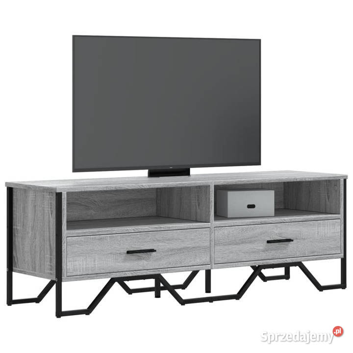 Szafka pod TV szary dąb sonoma 122x34x41 Warszawa sprzedam