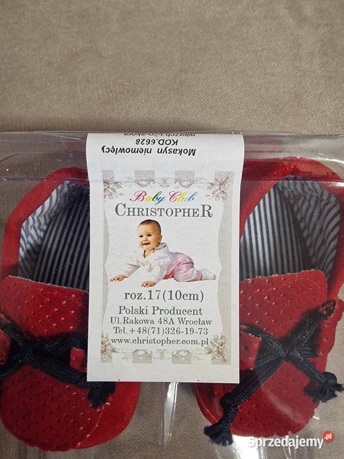 Buciki niemowlęce Rozmiar 17 Ostrołęka