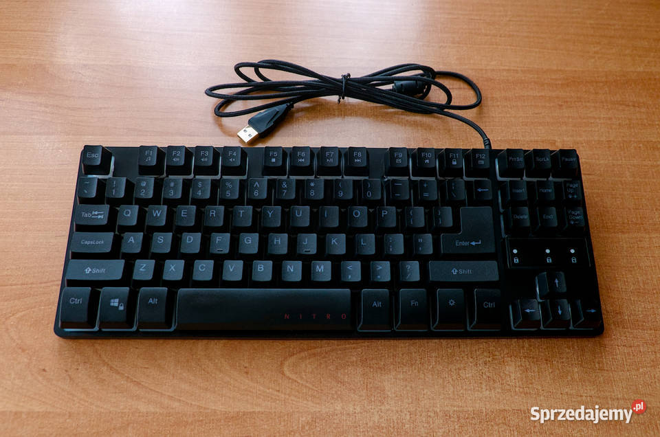 Klawiatura gamingowa ACER NITRO TKL NKW 120 Klawiatury i myszy Stara Wieś
