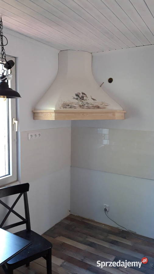 okap kuchenny narożny kuchnie kaflowa Poznań