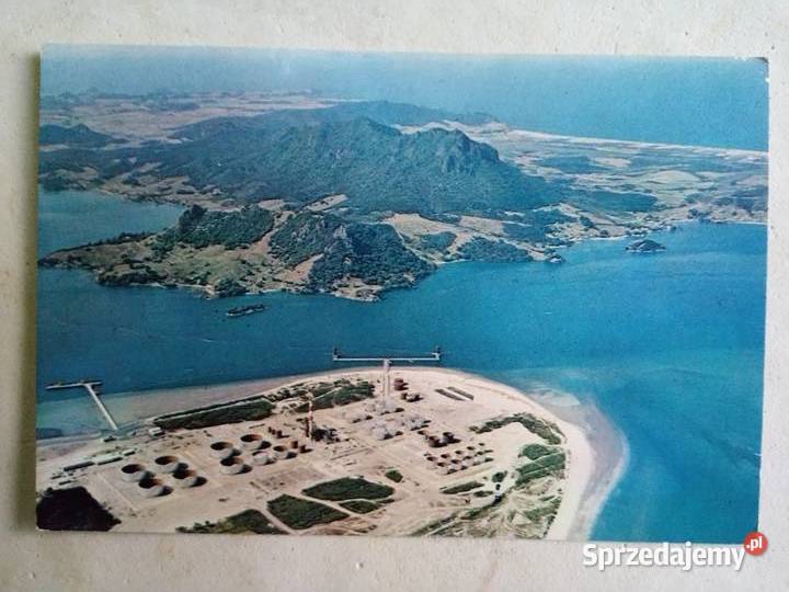 Pocztówka rafineria z lat 70tych Dąbrowa Górnicza sprzedam