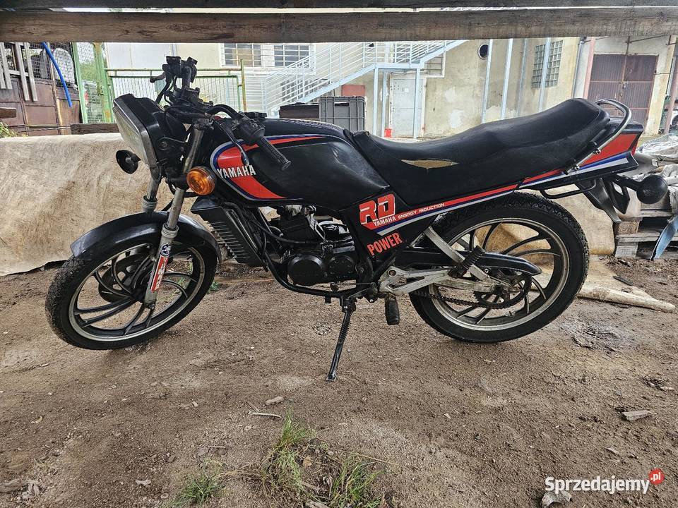 Yamaha RD 80 LC2 części koło owiewka lampa bak Motocykle na części dolnośląskie Jelenia Góra