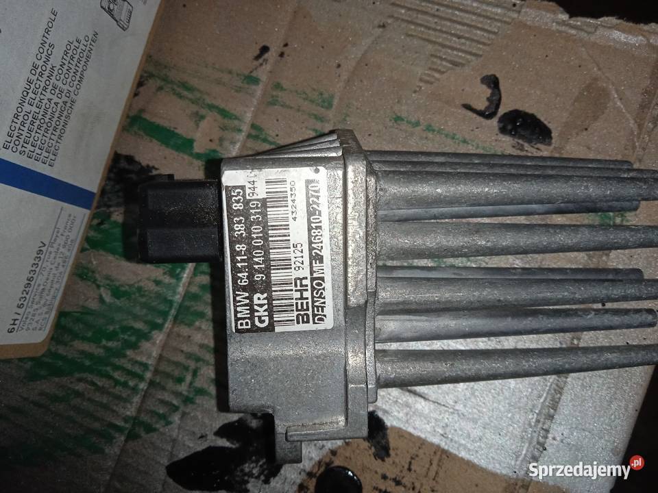 BMW części kolektor wydechowy filtr powietrza Kacice