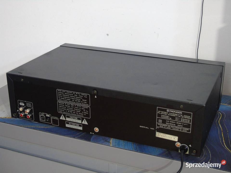 Magnetofon kasetowy Pioneer CTS540S 3 głowice Jasło