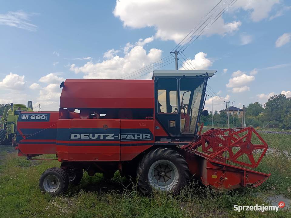 DeutzFahr m660 z sieczkarnia i kabina Maszyny rolnicze Dragany
