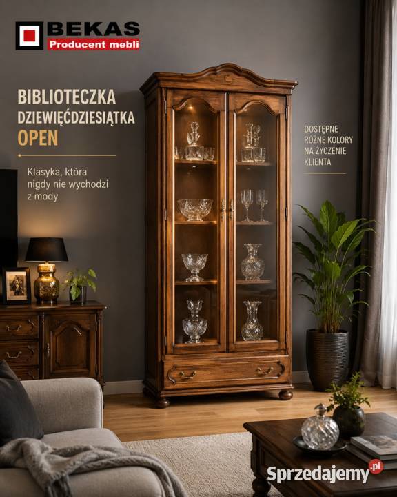 Prześliczny Słupek Witryna 73 Dębowy Dąb