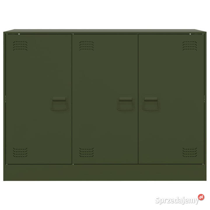 Szafka oliwkowa 99x39x73 stal WM841725 Warszawa sprzedam
