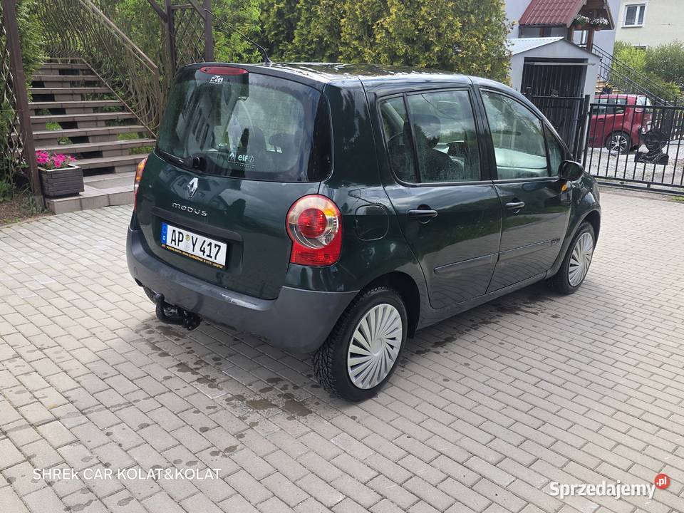 Renault Modus 4999 69KM dolnośląskie Chełmsko Śląskie sprzedam