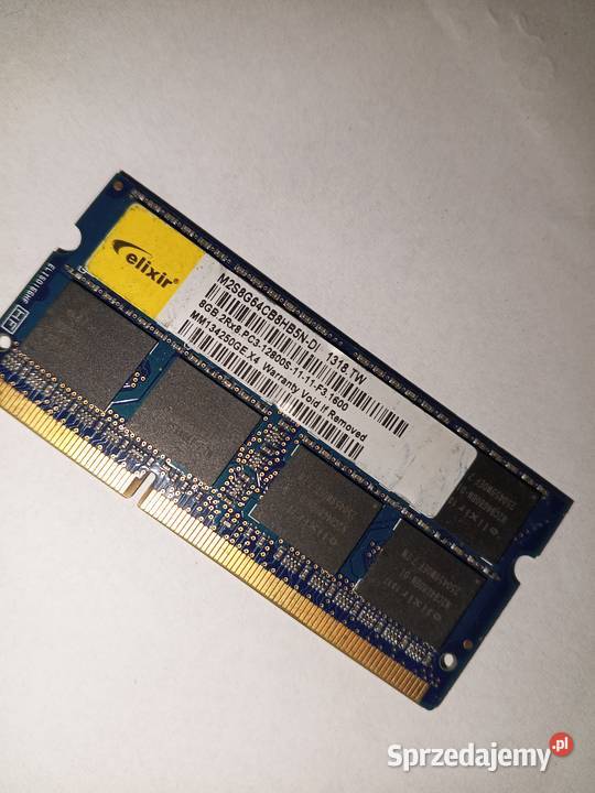 Kosci pamieci RAM do laptopa Szarlota