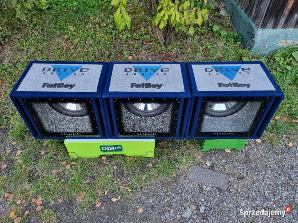 Tuba Subwoofer Skrzynia Basowa CRUNCH FAT BOY dolnośląskie