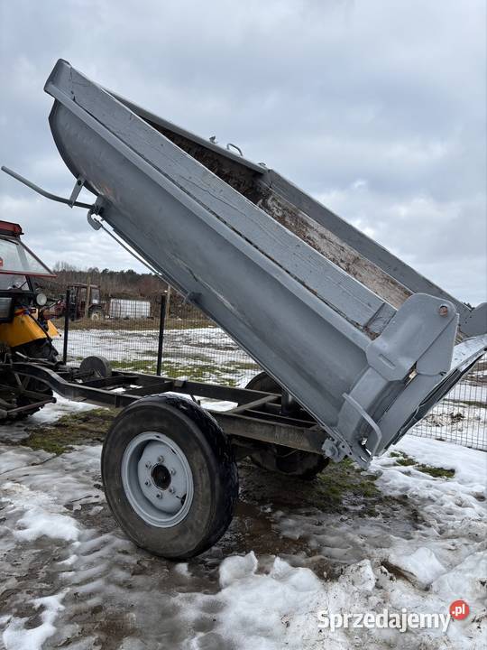 Przyczepa z kiprem lubelskie sprzedam