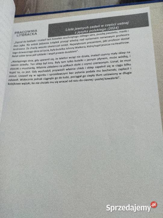 opracowanie zadań jawnych w części ustnej wielkopolskie Poznań sprzedam