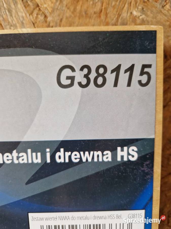 WIERTŁA NWKa HSS KOBALTOWE METALU DREWNA 8EL Wiertła Głogowa