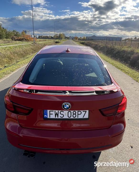 BMW 3 GT F34 Sportline 20 TDI TwinTurbo 190 2019 diesel Wschowa
