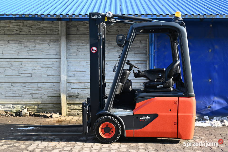 Wózek widłowy Linde E1402 Triplex 462 2016