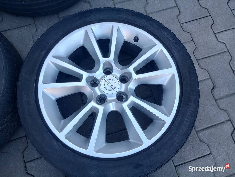 Alufelgi 17 5x110 et35 Oryginalne Opel Vectra Średnica 17" Włocławek