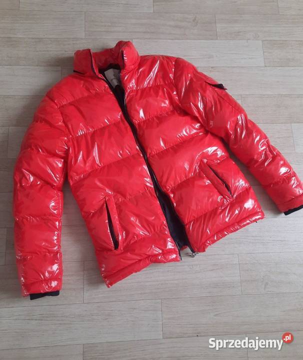 Kurtka Moncler M czerwony Kurtki i płaszcze zachodniopomorskie Szczecin
