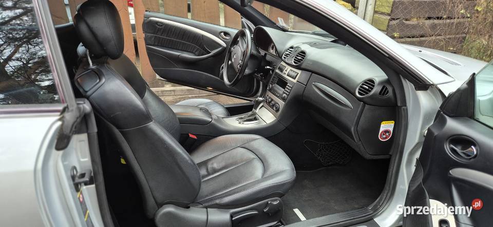 Mercedes CLK C200 kompressor Avangarde skóry wspomaganie kierownicy mazowieckie sprzedam
