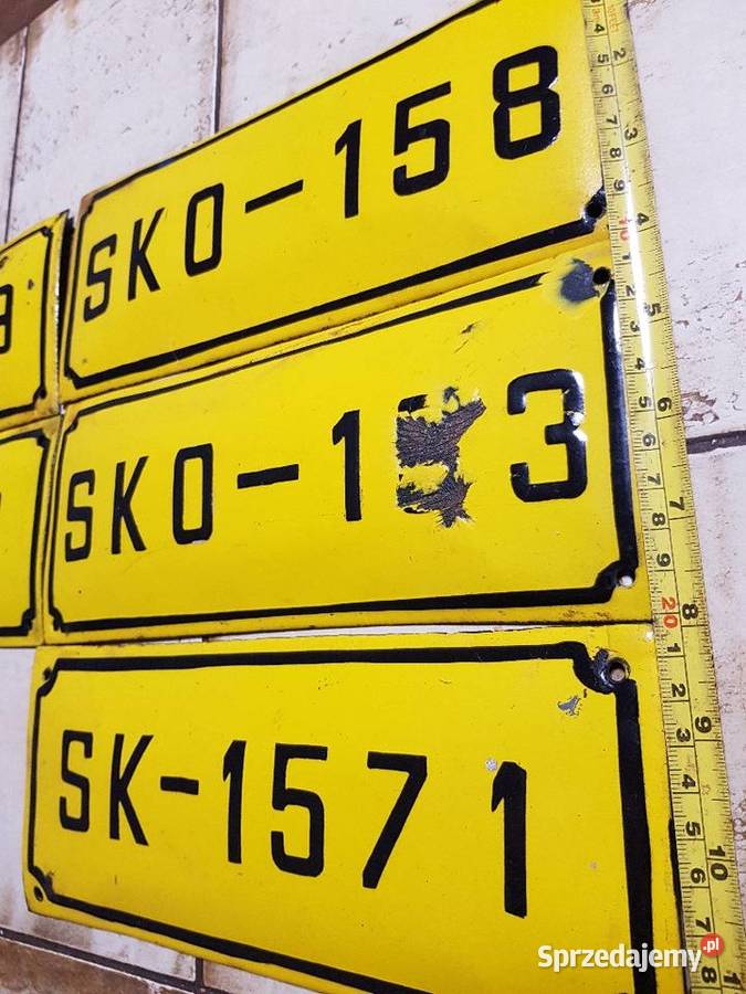 Tablica emaliowanaLata przedwojenneZ kolekcji Gorzów Wielkopolski