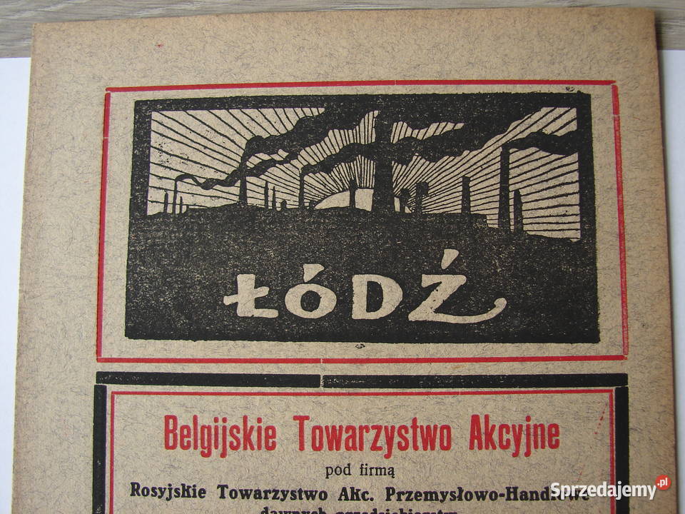 Łódź Przędzalnia Huta szkła w Piotrkowie Pozostałe Warszawa