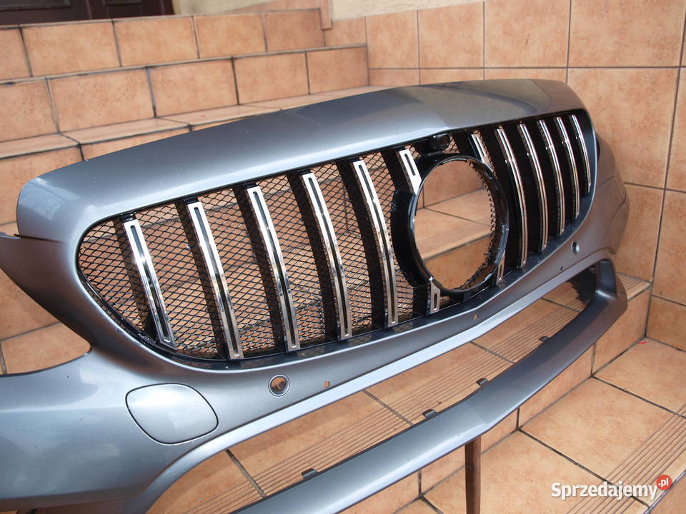Mercedes C klasa W205 zderzak przód grill 2014 osobowe Kalisz