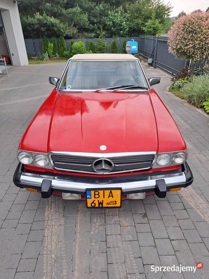 Mercedes SL380 R107 cabrio SL Samochody osobowe Białystok