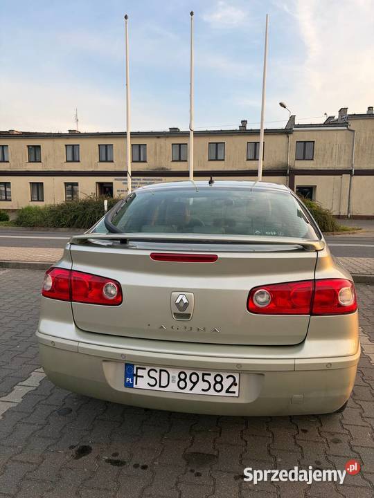 Renault Laguna II 20 TURBO 170 2005 skóra Strzelce Krajeńskie