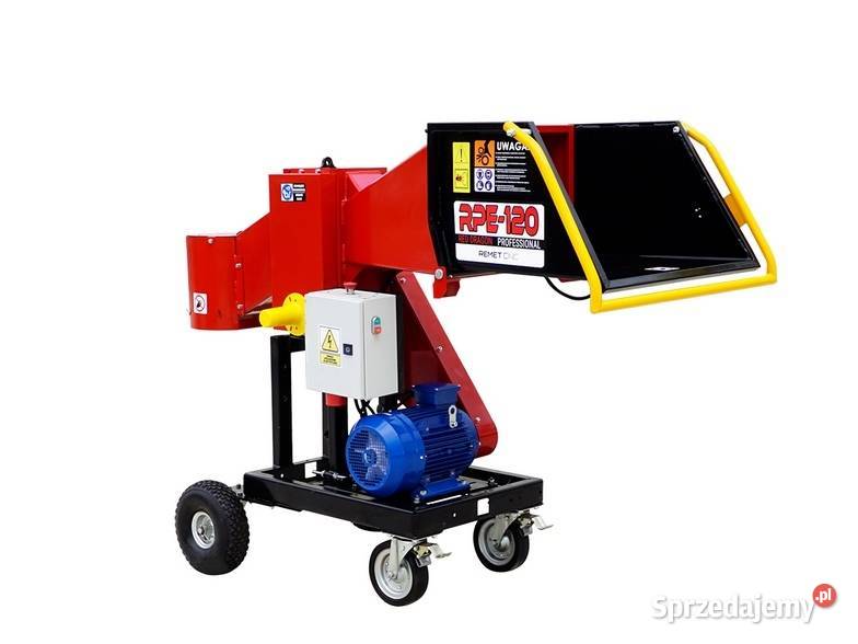 Rębak elektryczny REMET CNC RPE120 11 kW 6 noży sprzedam