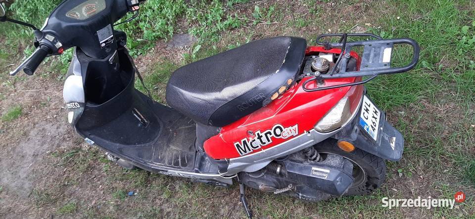 Skuter 50 w pełni sprawny Romet Motocykle, skutery, quady Lubień Kujawski