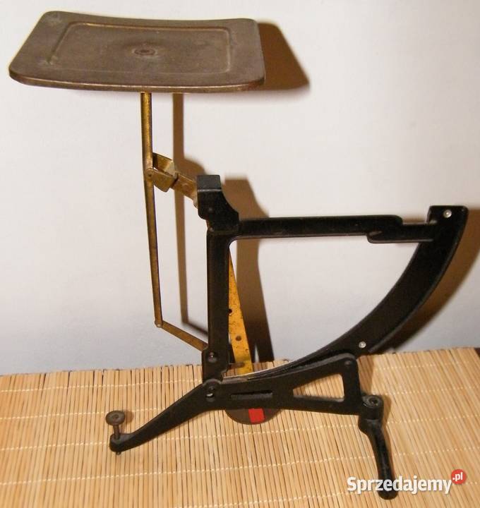 Waga aptekarska z lat 19301950 łódzkie Łódź