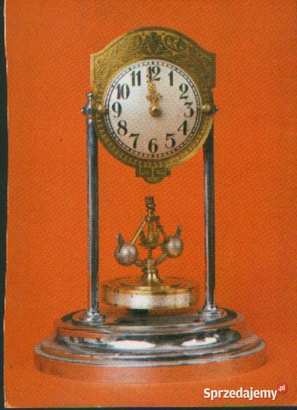 Kartka poczt Zegar Filatelistyka