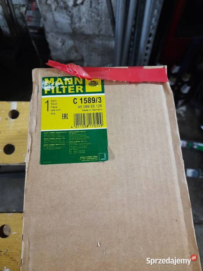 Filtr powietrza alfa romeo 156 20 16v ts mann c benzyna Lubartów